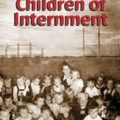 The cover shows a lot of kids with the title of documentary written in red.